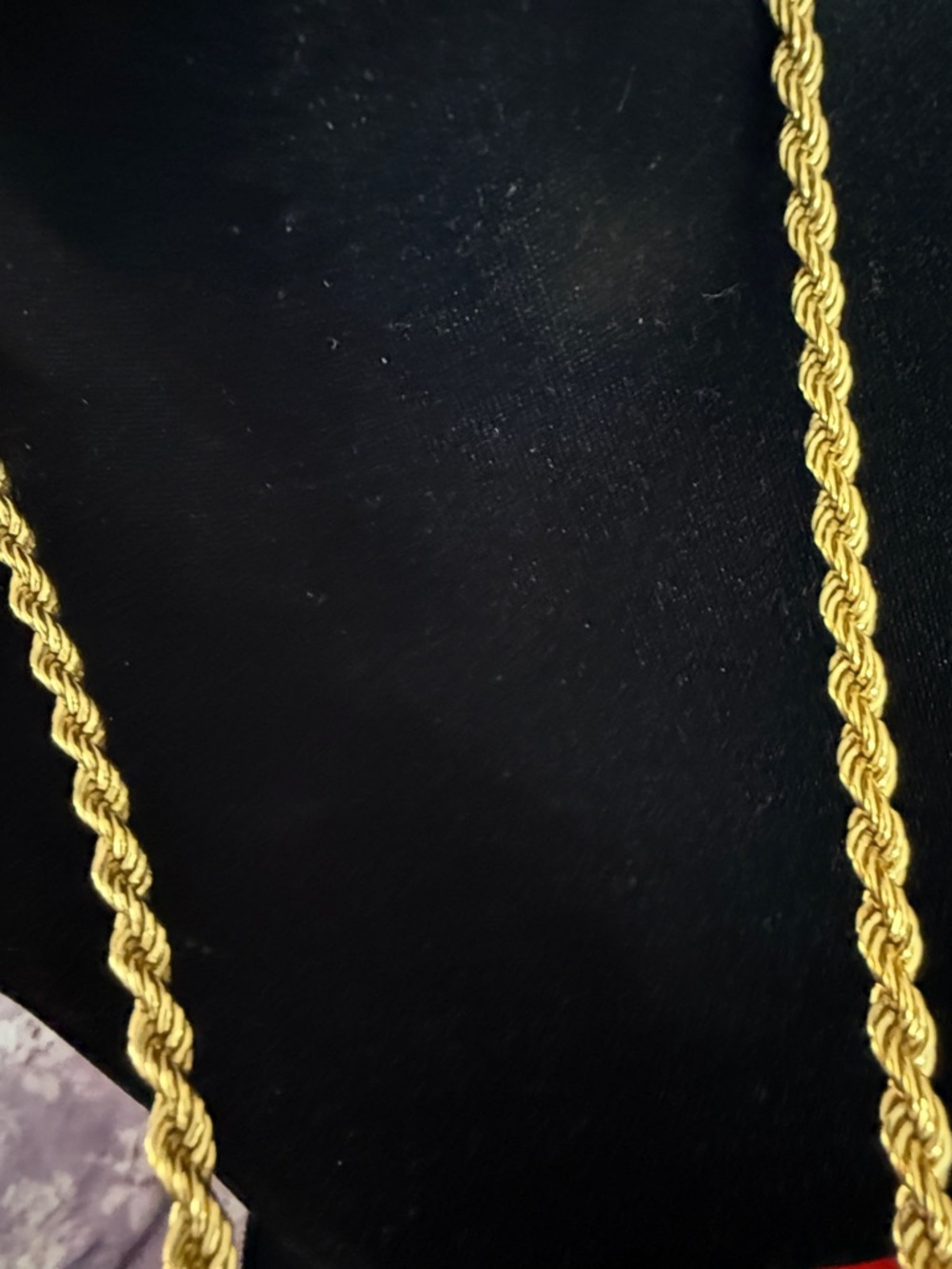 Vintage Monet Chunky Gold Tone Thick Rope Chain Necklace Statement Classic 24” - Picture 7 of 7